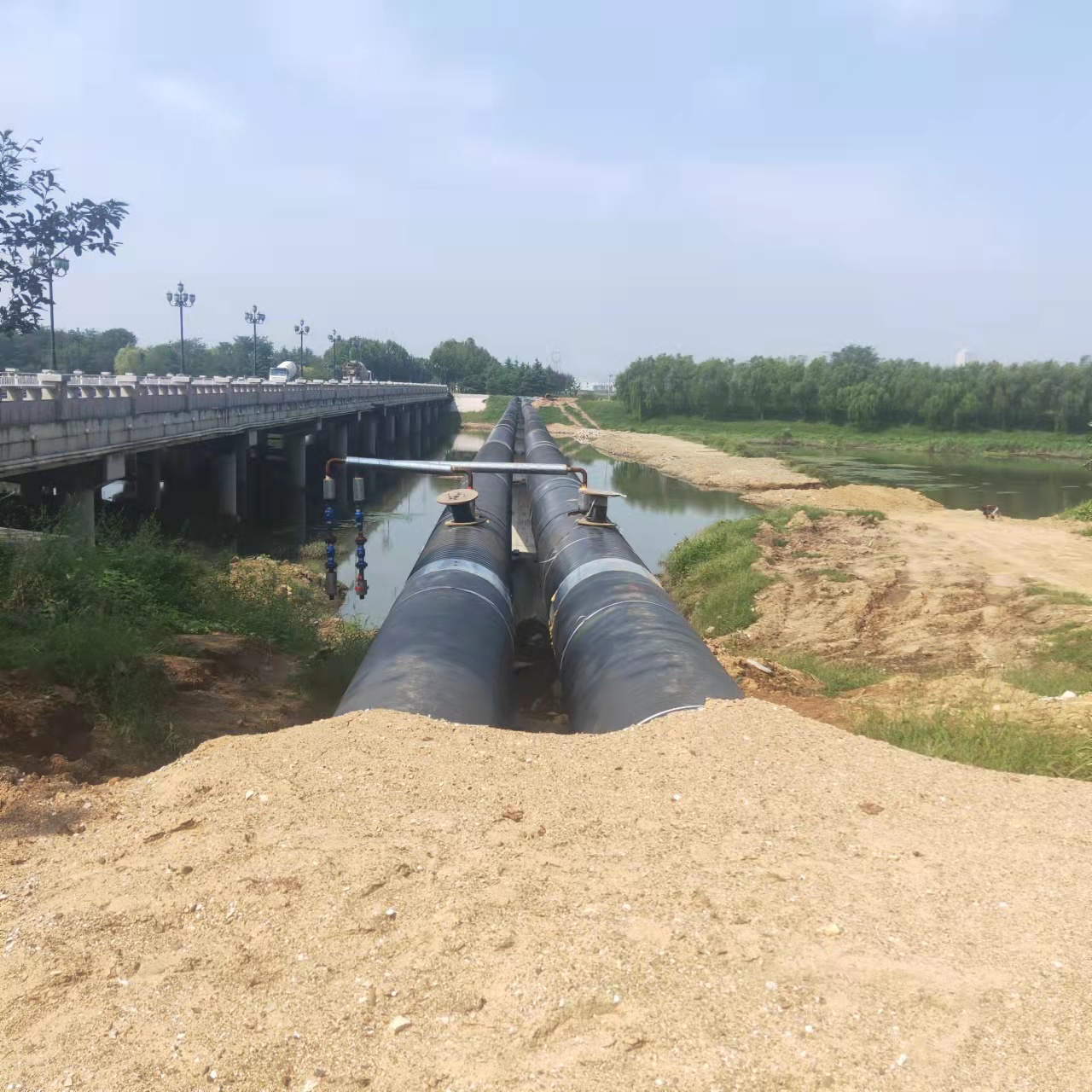 渝中管道物理震动清洗输油管道清洗